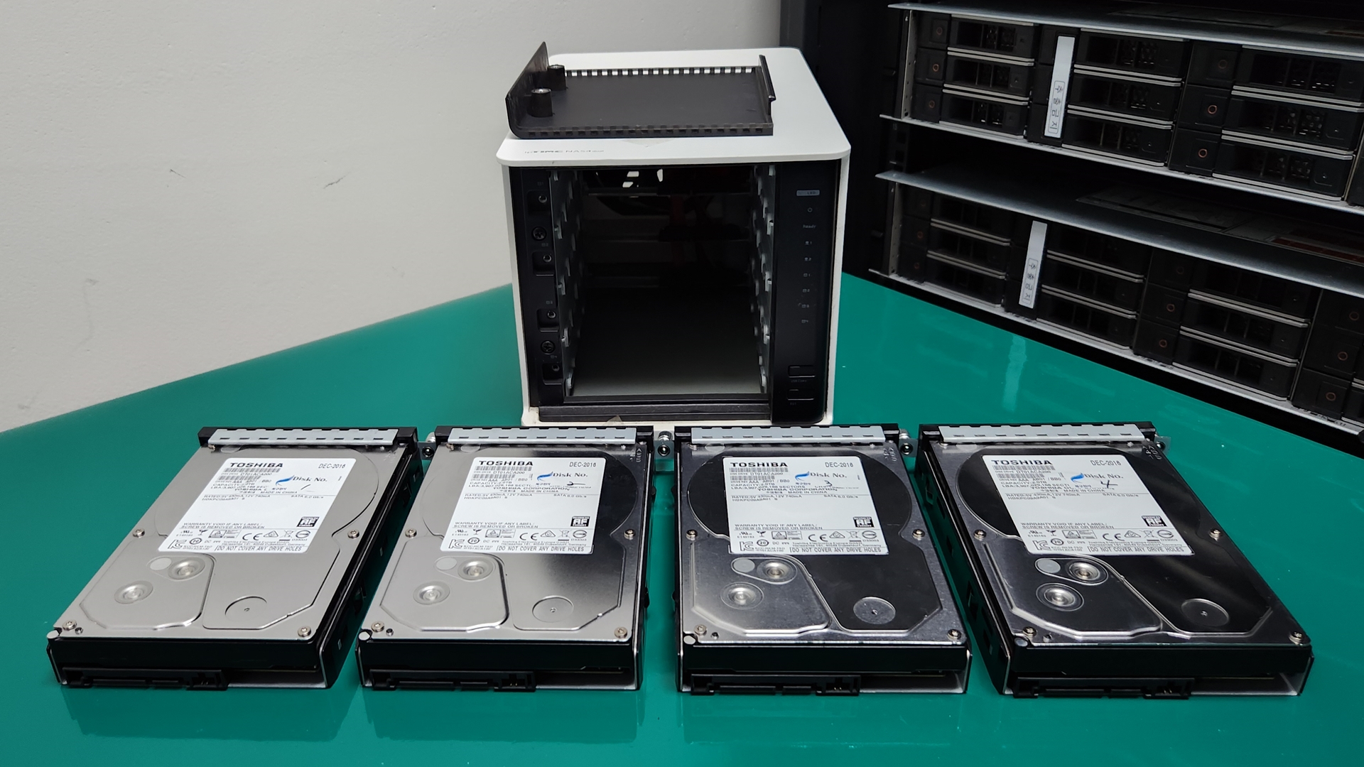 EFM ipTIME NAS4Dual RAID5 논리 손상 복구