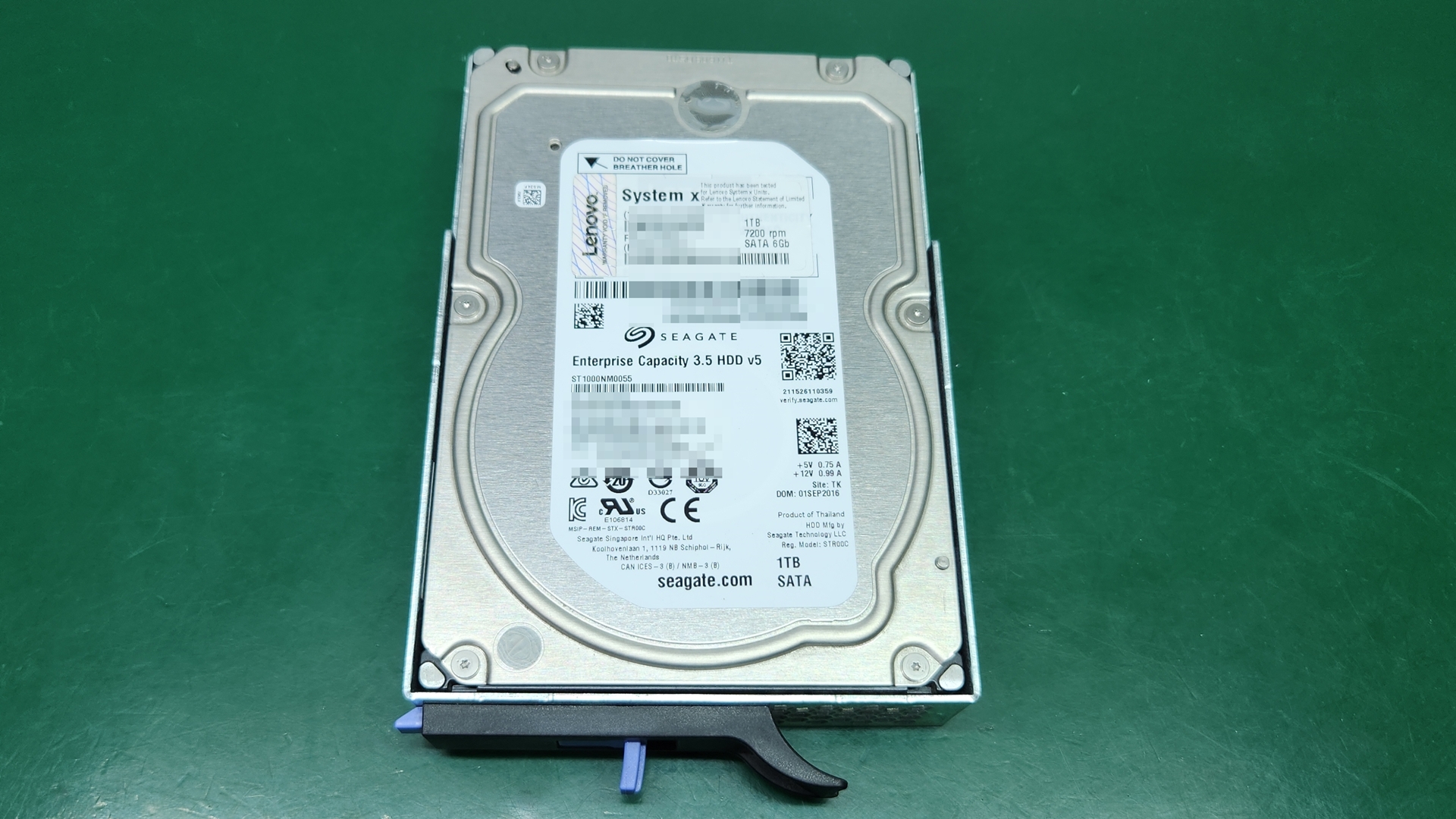 Seagate ST1000NM0055 헤드 불량 복구