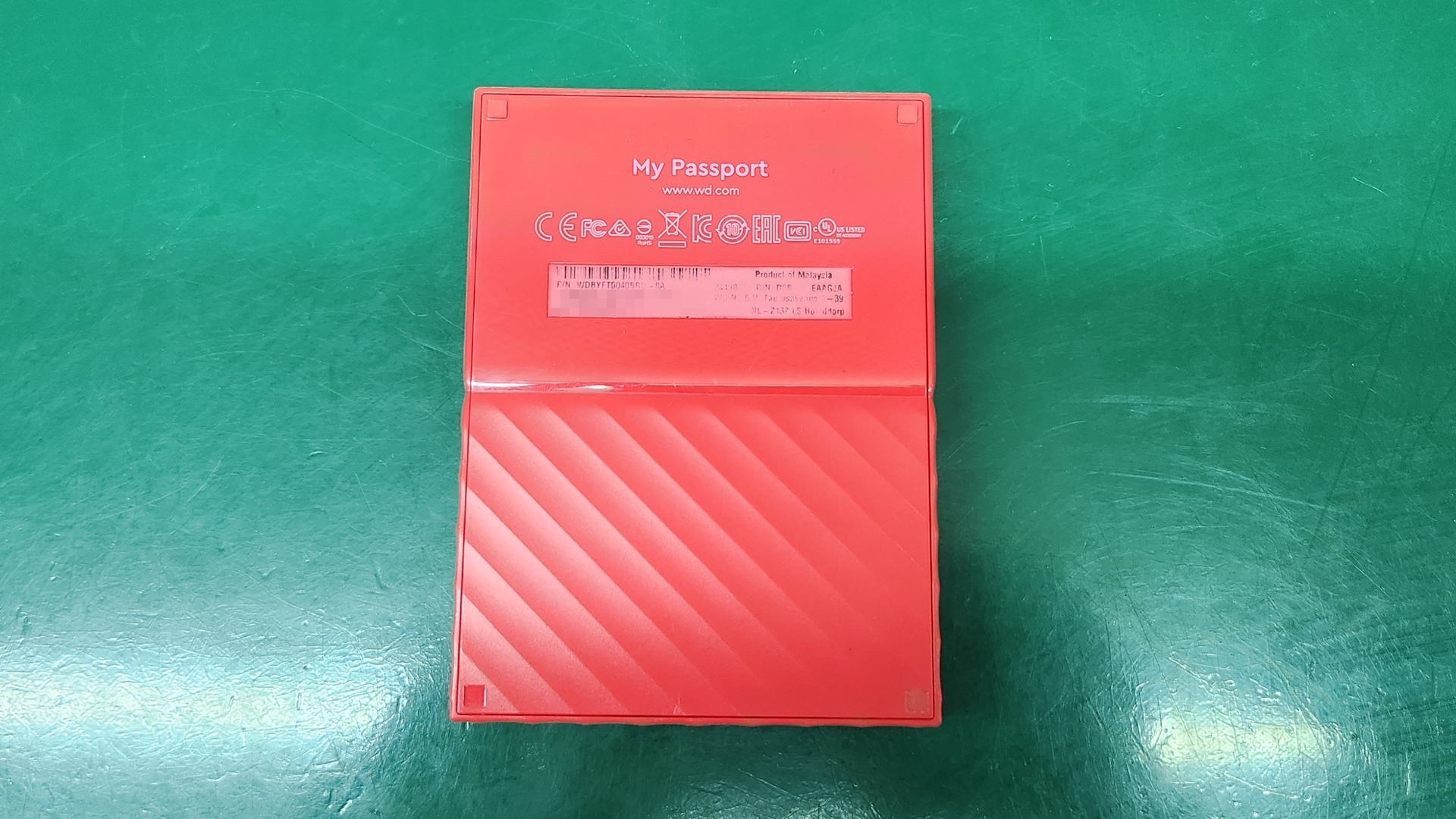 WD My Passport 4TB 인식 불량 복구