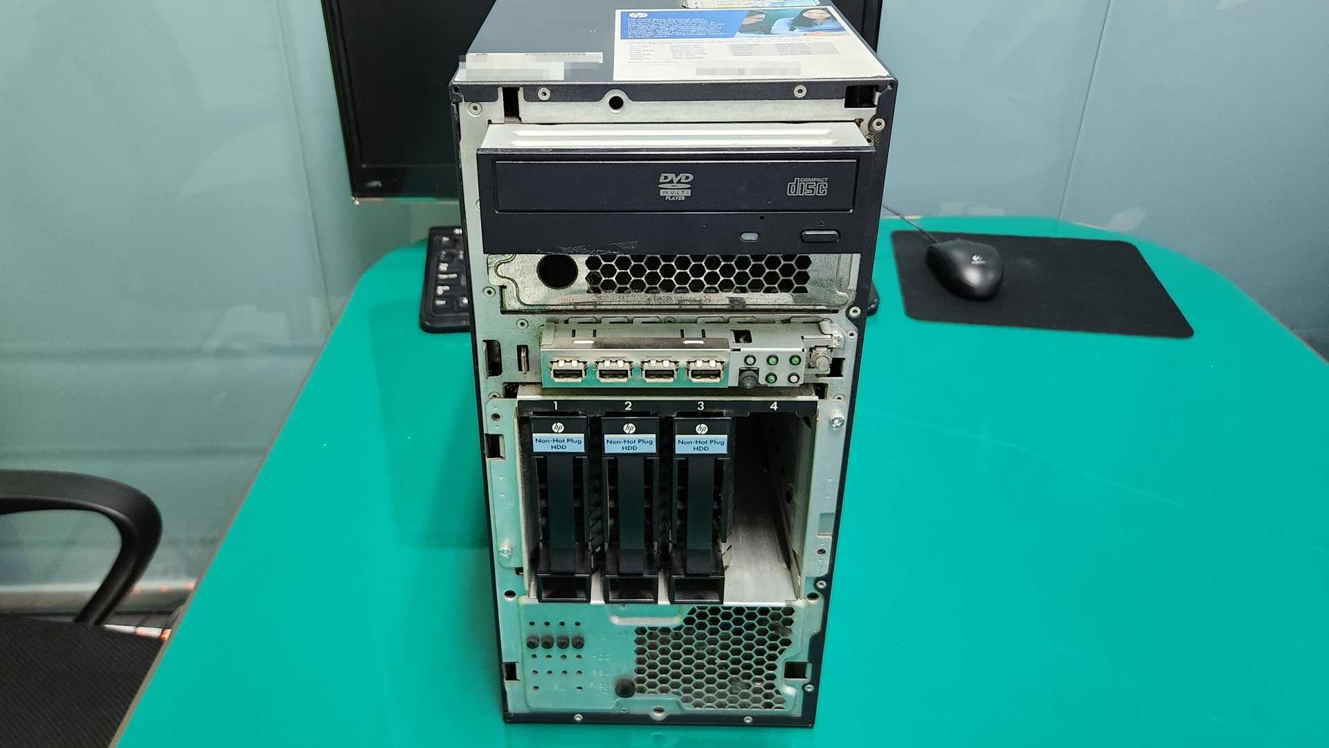 HP ML350 G7 더존 회계 데이터 복구