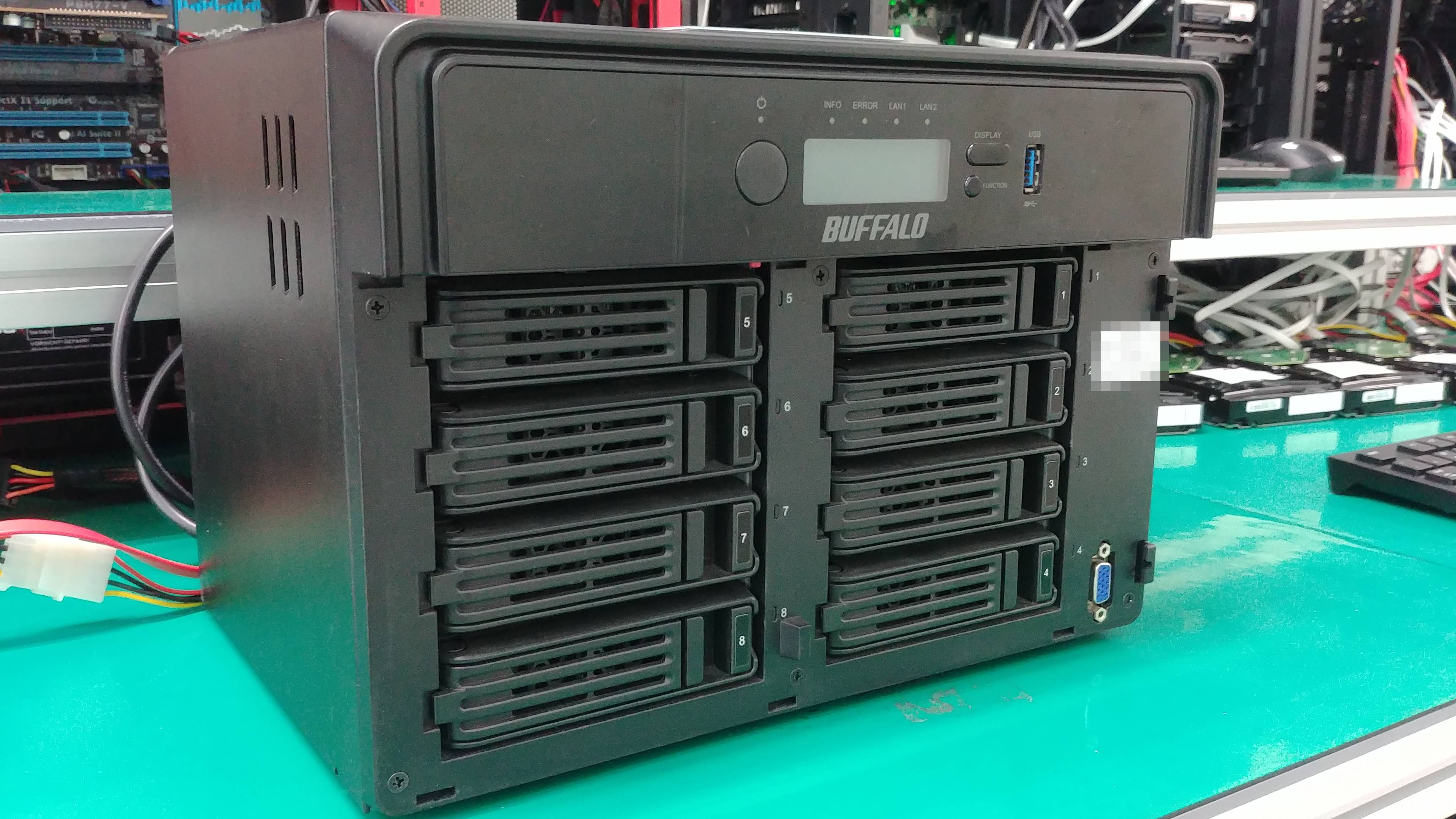 BUFAALO TS5800D NAS 데이터복구