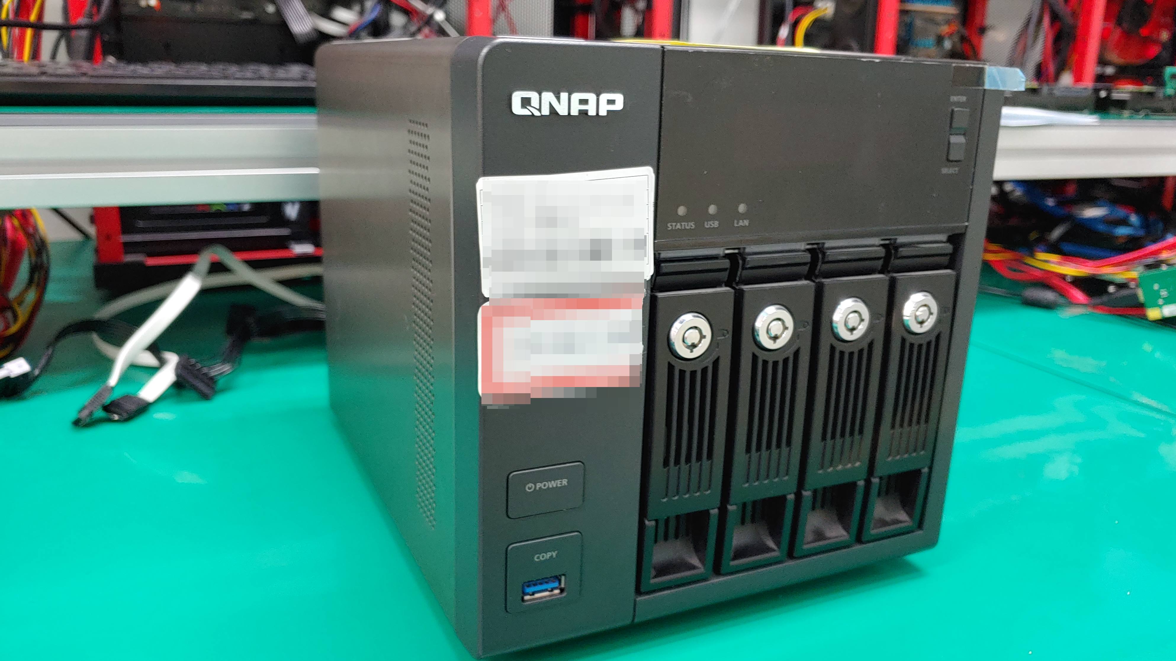 QNAP TS-453 PRO  나스 복구