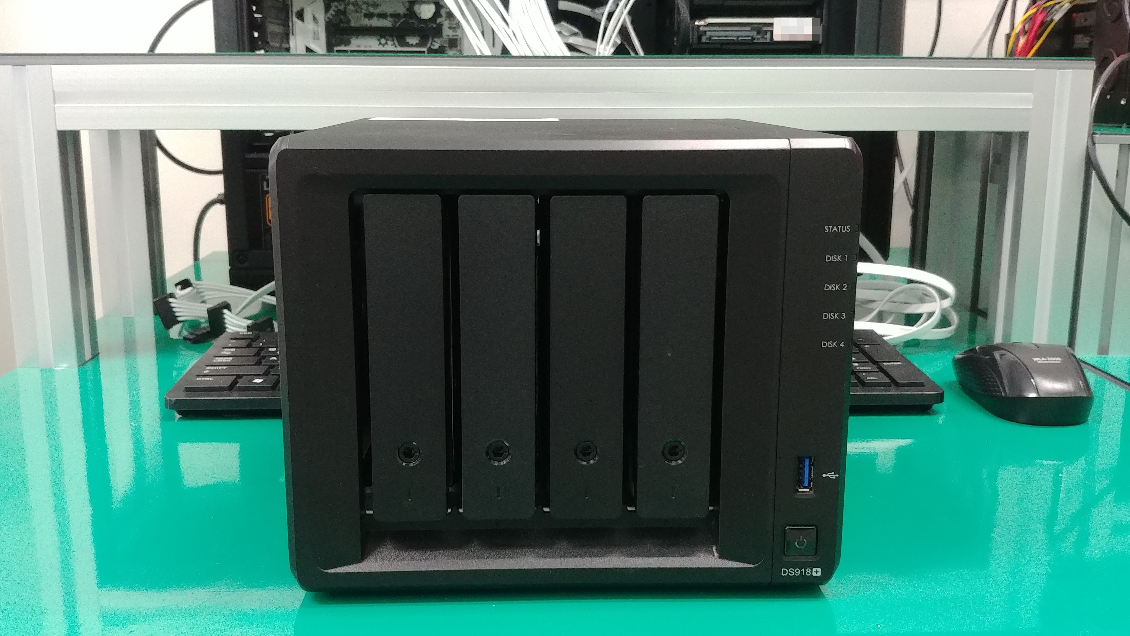 시놀로지 DS918+  40TB 나스복구