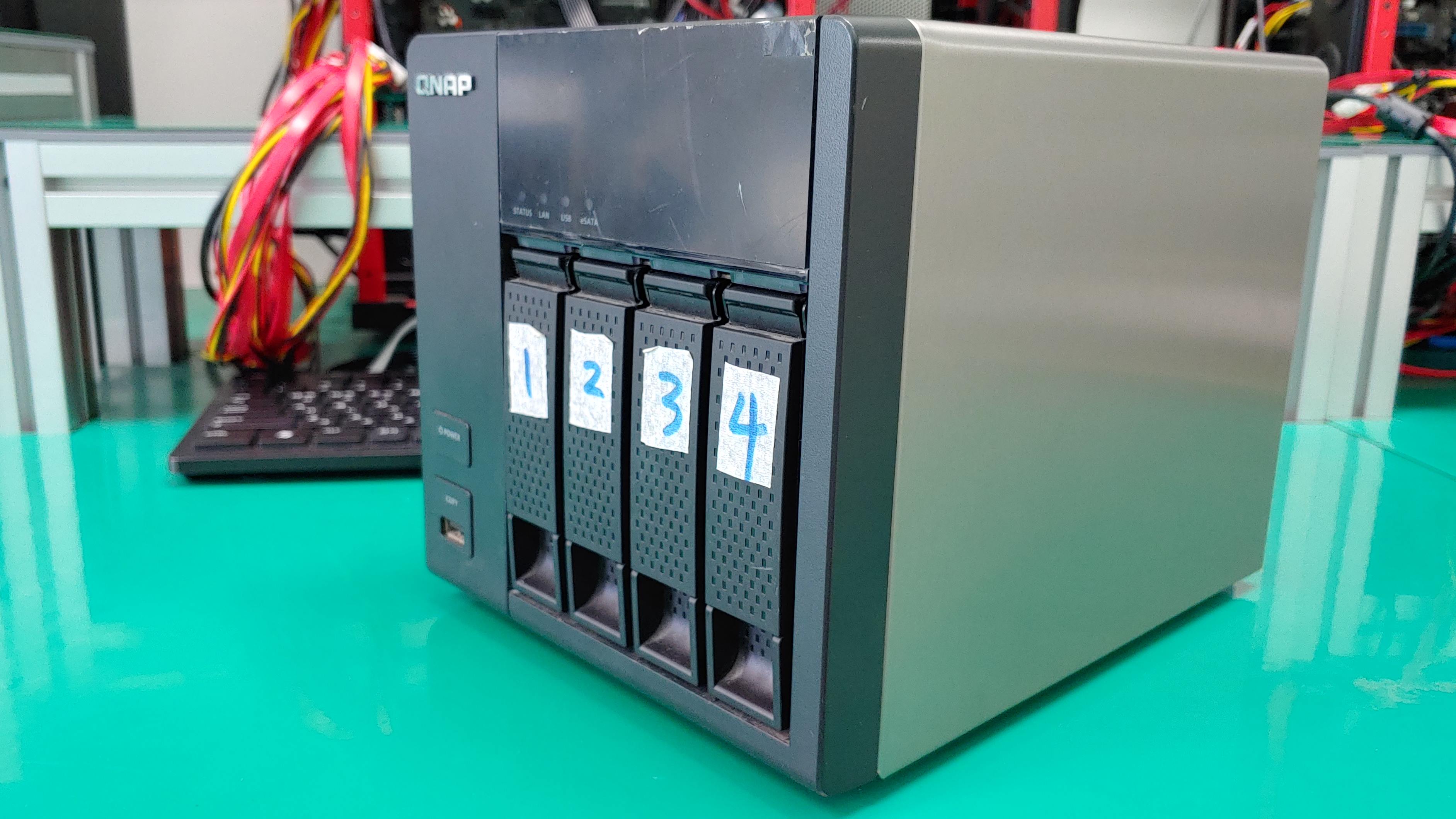 QNAP TS-420 나스 복구