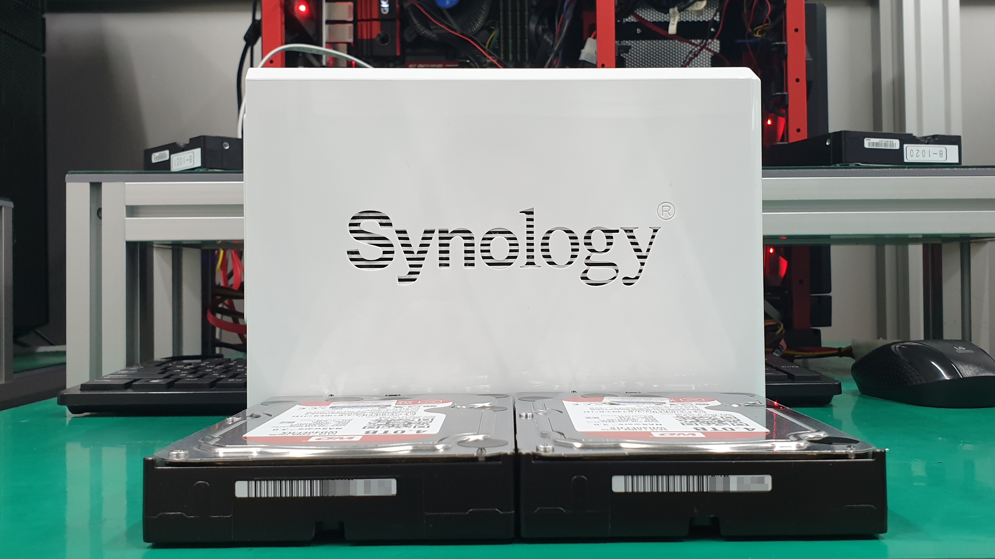 시놀로지 DS216j 나스복구