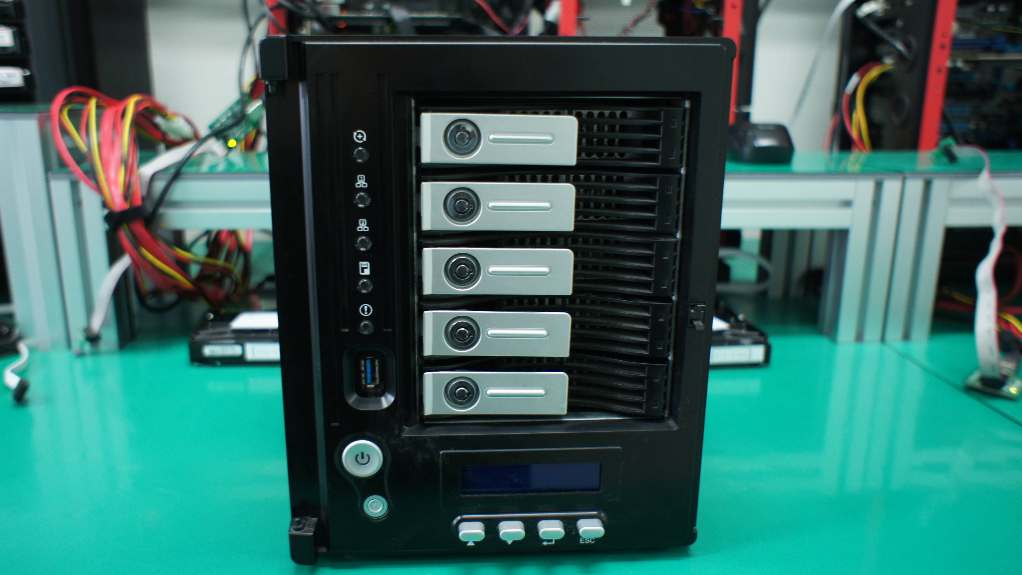 THECUS N5550 NAS 데이터복구