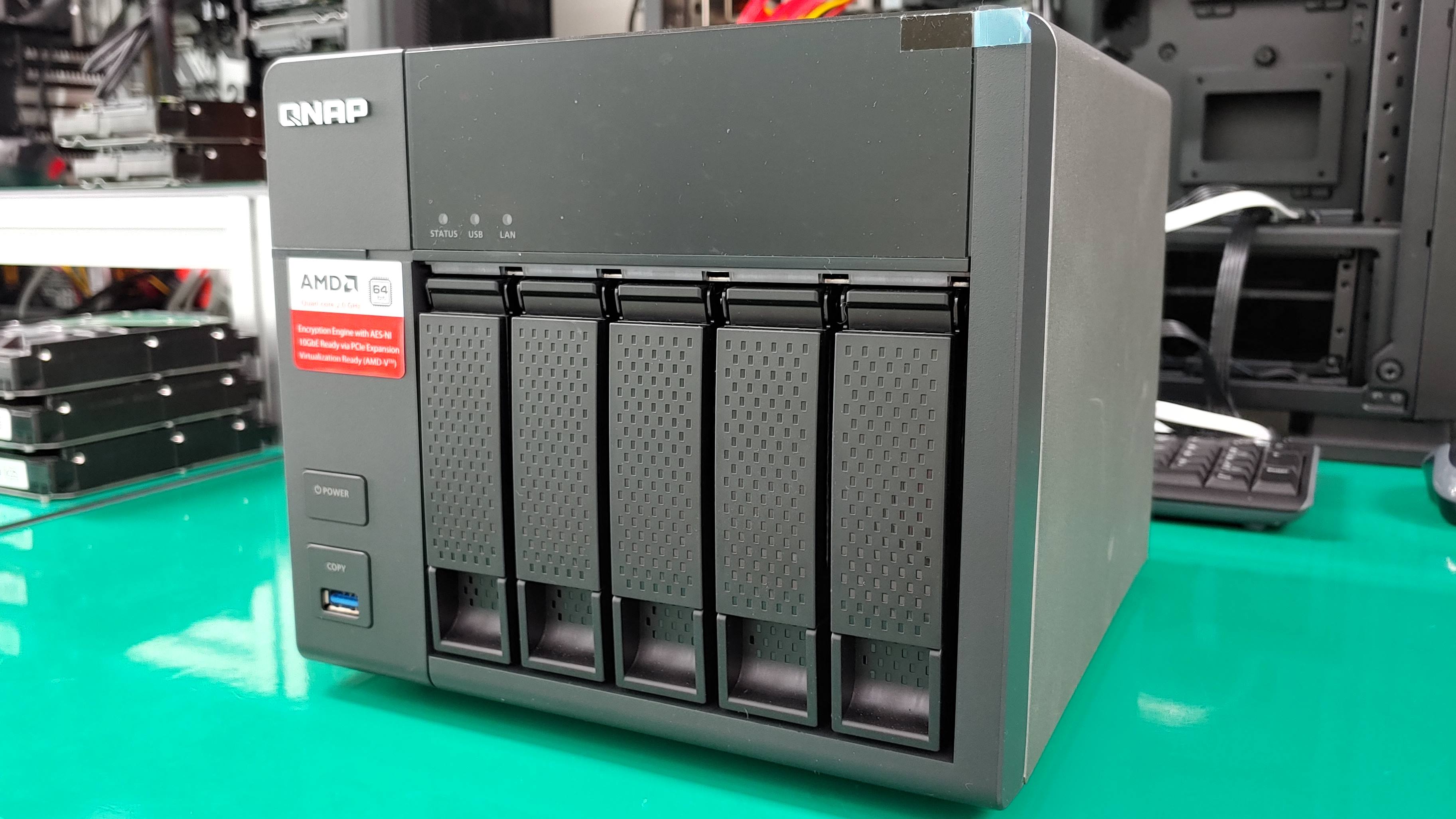 QNAP TS-563  나스 복구